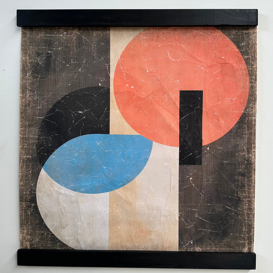 PASTEL SUNRISE - A (60x60cm)